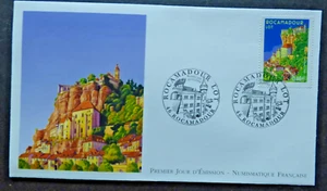 France 2002 FDC 1° Day Stamp 3492 Rocamadour Site Tourist Architecture - Picture 1 of 1