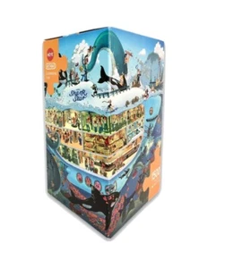 Heye Puzzles Jigsaw 1500 PCs Osterle Submarine Fun Triangle Box 2019 Underwater - Picture 1 of 6