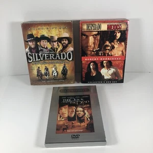 Western Dvd lot Desperado Silverado Quick & the dead Once upon a time in Mexico - Picture 1 of 12
