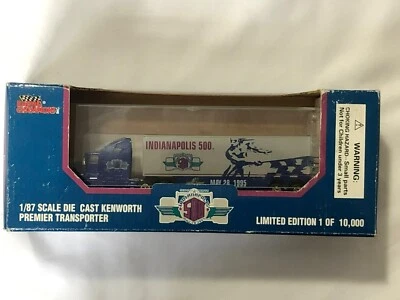 Limited Edition 1:87 Scale Die-Cast Kenworth Premier Transporter Indy 500 - Image 1 of 4