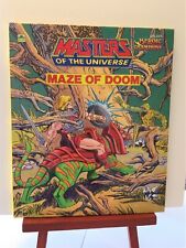 Masters of the Universe Maze of Doom 1985 1st Print HC Golden Books