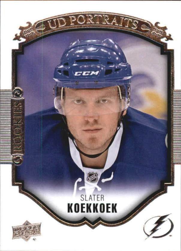 2015-16 Upper Deck UD Portraits #P91 Slater Koekkoek - NM-MT *We Combine S/H* - Image 1 of 1