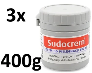 Sudocrem 3er Pack (3 x 400 g) Spezialcreme für Pflege und Schutz Babyhaut TOP - Bild 1 von 4