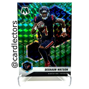 2021 Panini Mosaic Football DESHAUN WATSON 85 Green Mosaic PRIZM Parallel TEXANS - Picture 1 of 2
