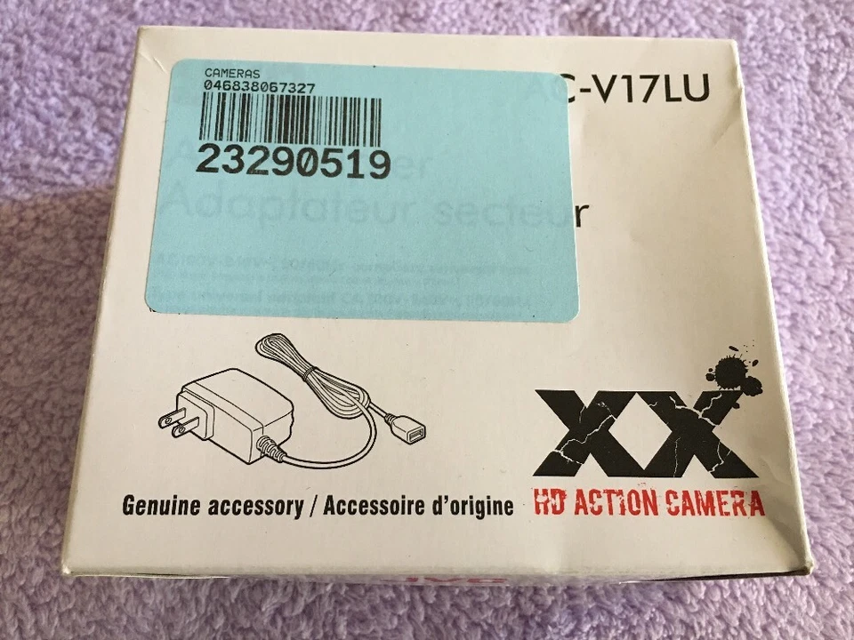 Genuine/Original AC Adapter JVC AC-V17LU  Equipment for GC-XA1 HD ACTION CAMERA - Image 1 of 2