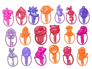 VERE RARE CEREAL PREMIUM MEXICAN COLLECTION 19 FIGUREN PIRATEN R&L TINYKINS - Bild 1 von 4
