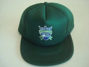 SEATTLE SEAHAWKS 2-COLORS 90S GOLF BEACH SNAPBACK HAT CAP VINTAGE S5 - Picture 1 of 5
