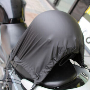 Motorcycle Trunk Seat Rear Rack Luggage Shelf Cover Waterproof Helmet Net Black