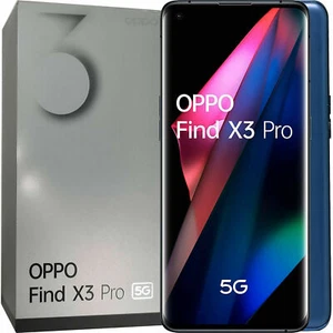 BNIB Oppo Find X3 Pro CPH2173 Dual-SIM 256GB + 12GB Blue Factory Unlocked 5G GSM - Picture 1 of 1