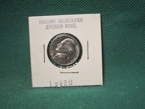 1962 D - Jefferson Nickel -BU - Picture 1 of 4