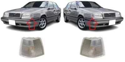 全新 DEPO 前指示灯套装 白色 左右 适用于沃尔沃 850 + Estate 94-97 — 第 1/4 张图片