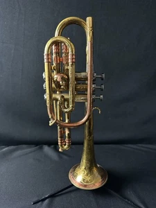 Getzen Super Deluxe Tone Balanced Cornet *Vintage* (Gorgeous Tri-Color!) - Picture 1 of 15