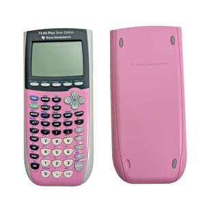 Texas Instruments TI-84 Plus Silver Edition Calculator Pink Tested & Working - Picture 1 of 12
