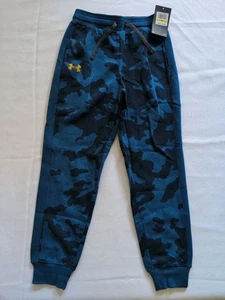 Under Armour Boys' Fury Jogger, Graphite Blue (581)/Sand, Youth Medium / Large  - Picture 1 of 4