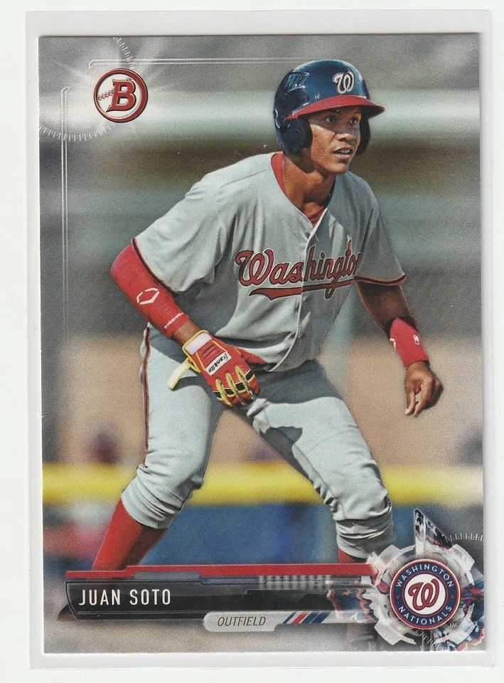 Bowman Draft Juan Soto RC 2017 #BD162 NMMT Mets envío gratuito A Foto 1 de 1