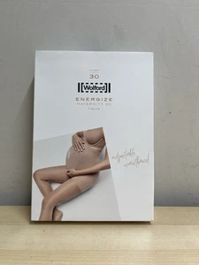 Wolford Energize Maternity 30 Strumpfhose Black Ash Brandneu Größe XL UVP 56£ - Bild 1 von 8