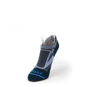 FITS Unisex Ultra Light Runner No Show Socks Steel Blue/Reflecting Pond - F3003- - Picture 1 of 1