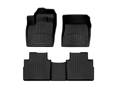 WeatherTech FloorLiner HP para Nissan Rogue 2021-2022 - 1ª y 2ª fila, negro Foto 1 de 4