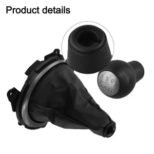 Gear Shifter Knob Leather Cover for Honda Fit For Jazz 2009 2015 Vehicles - Picture 1 of 28