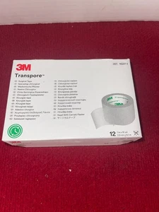3M Transpore Clear Surgical Tape 1527-1 1" x 10 yard  (12rolls per box) Sealed - Picture 1 of 1