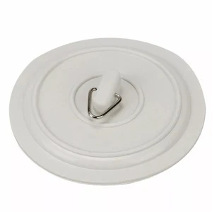 TAPPO LAVABO E VASCA UNIVERSALE ricambio lavabo cucina bagno - bianco - nuovo - Foto 1 di 2