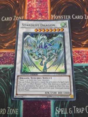 Yu-Gi-Oh! Stardust Dragon CT07-EN021 Super Rare Limited Near Mint - Image 1 of 4