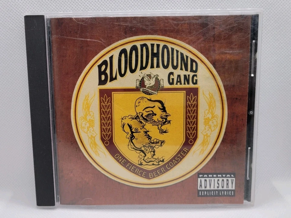 Компакт-диск One Fierce Beer Coaster Bloodhound Gang (1996) Geffen Rock продавец из США больше не издающийся редкий - Изображение 1 из 4