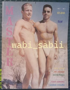 vtg 1964 MASTER Kundzicz JIM STRYKER Fire Island Beefcake physique gay art RARE - Picture 1 of 5