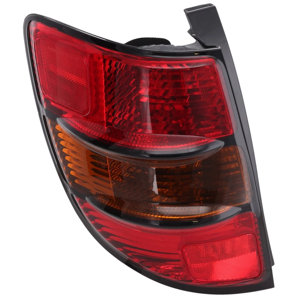 Lanterna traseira de halogênio para 2003-2008 Pontiac Vibe esquerda âmbar e lente vermelha com lâmpada(s) - Imagem 1 de 4