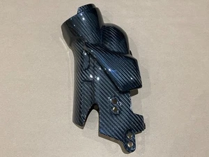Juego trasero de freno de fibra de carbono Yamaha R1 2009-2014 escape protector térmico carenado - Imagen 1 de 4