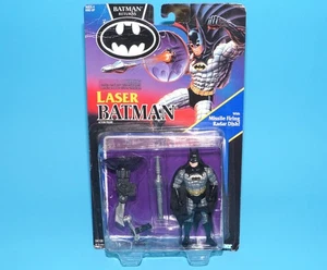 BATMAN RETURNS LASER BATMAN MOC MOSC US CARD 1991 KENNER READ - Picture 1 of 9