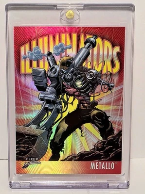 2025 Upper Deck Fleer Brilliants Superman ILLUMINATORS Red Metallo /99 RARE - Image 1 of 4