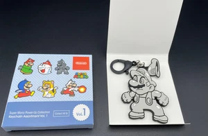 Nintendo Store San Francisco Super Mario PowerUp Collection Keychain Metal Mario - Picture 1 of 7