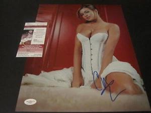 FOTO Carmen Electra Sexy Firmada Auto 11x14 Certificado de Autenticidad JSA - Imagen 1 de 2