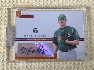 2005 Topps Pristine Personal Endorsements Gold 1/3 Mark Rogers Uncirculated Auto - Picture 1 of 2