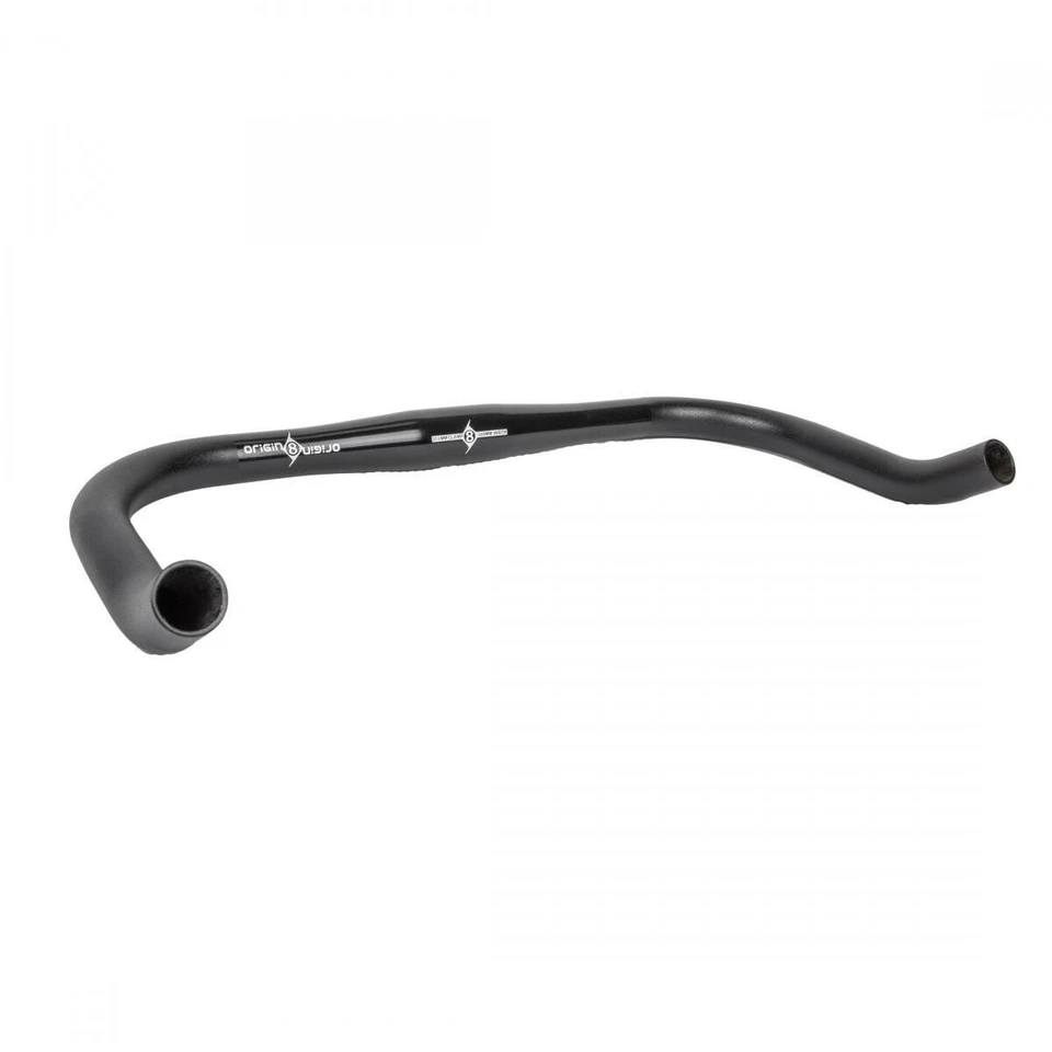 ORIGIN8 BIKE BICYCLE HANDLEBAR ROAD ALLOY BULLHORN 31.8x400 BLACK - Image 1 of 1