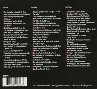 BIG BAND JAZZ/ABSOLUTELY ESSENTIAL - LENA HORNE, JIMMY DORSEY - 3 CD NEUF  - Photo 1/2