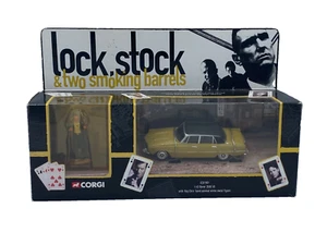Lock Stock & Two Smoking Barrels Corgi Rover 3500 V8 DIECAST CAR & FIGURE - Picture 1 of 3