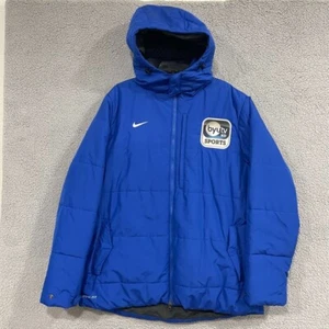BYU TV Sports Nike Storm Fit Jacket Mens XL Team Parka Puffer Long Hooded Parka - Picture 1 of 12
