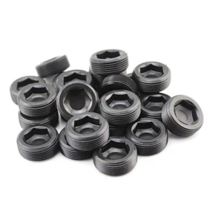 Madenschrauben Gewindestifte Ölstecker M10-M33 Stahl Hohe Zugfestigkeit 12.9 - Picture 1 of 4