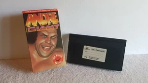 Andre The Giant VHS Video Tape Of Missing Matches Vintage Wrestling 1991 POOR - Picture 1 of 11