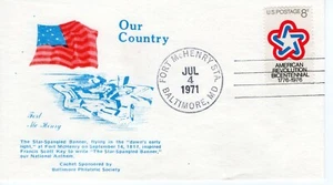 FORT McHENRY, BALTIMORE, MD1971 FDC9796 - Picture 1 of 1