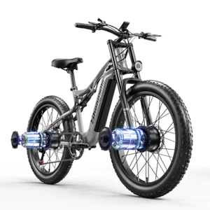 SAMSUNG ebike Trekking Bike 26'' Mountainbike 2OOOVV Shimano Pedelec 48V Fatbike - Picture 1 of 23