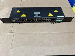 N-Tron 24-Port Rack Mount Ethernet Switch 526FXE2-A-ST-15 - Picture 1 of 2