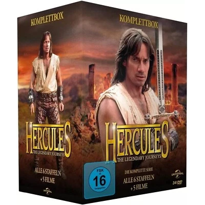 HERCULES & THE LEGENDARY JOURNEYS 1-6 SERIES ALL Season 123456 UK Sealed DVD R2 - Image 1 of 3