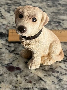 Yellow Lab Vintage Stone Critters 4" SC-190 1980er - Bild 1 von 3
