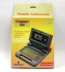 Cartuccia Gioco MODULO ANIMAZIONE per COMPUTER KID Clementoni Vintage Retro - Foto 1 di 2
