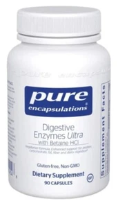 Pure Encapsulations Digestive Enzymes Ultra with Betaine HCl 90 Capsules - Picture 1 of 3
