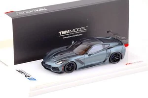 1:43 TSM Model Chevrolet Corvette C7 ZR1 Coupe dark shadow grey TSM430366
