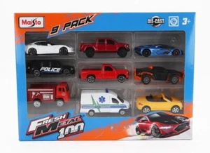 1/64 MAISTO - AUDI - SET ASSORTMENT 9 CARS PIECES 11077 - Foto 1 di 1